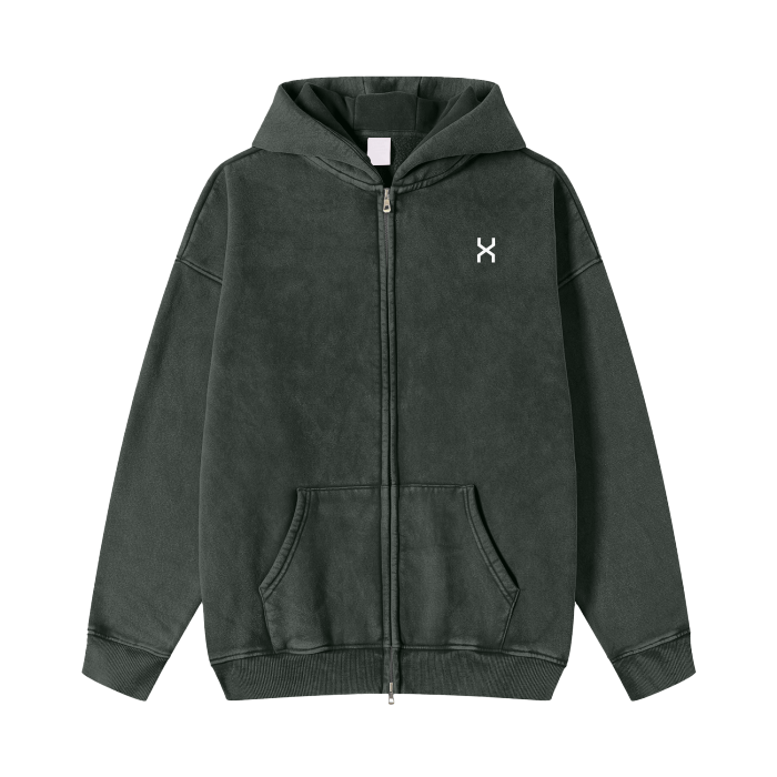 geneticx zip-up hoodie